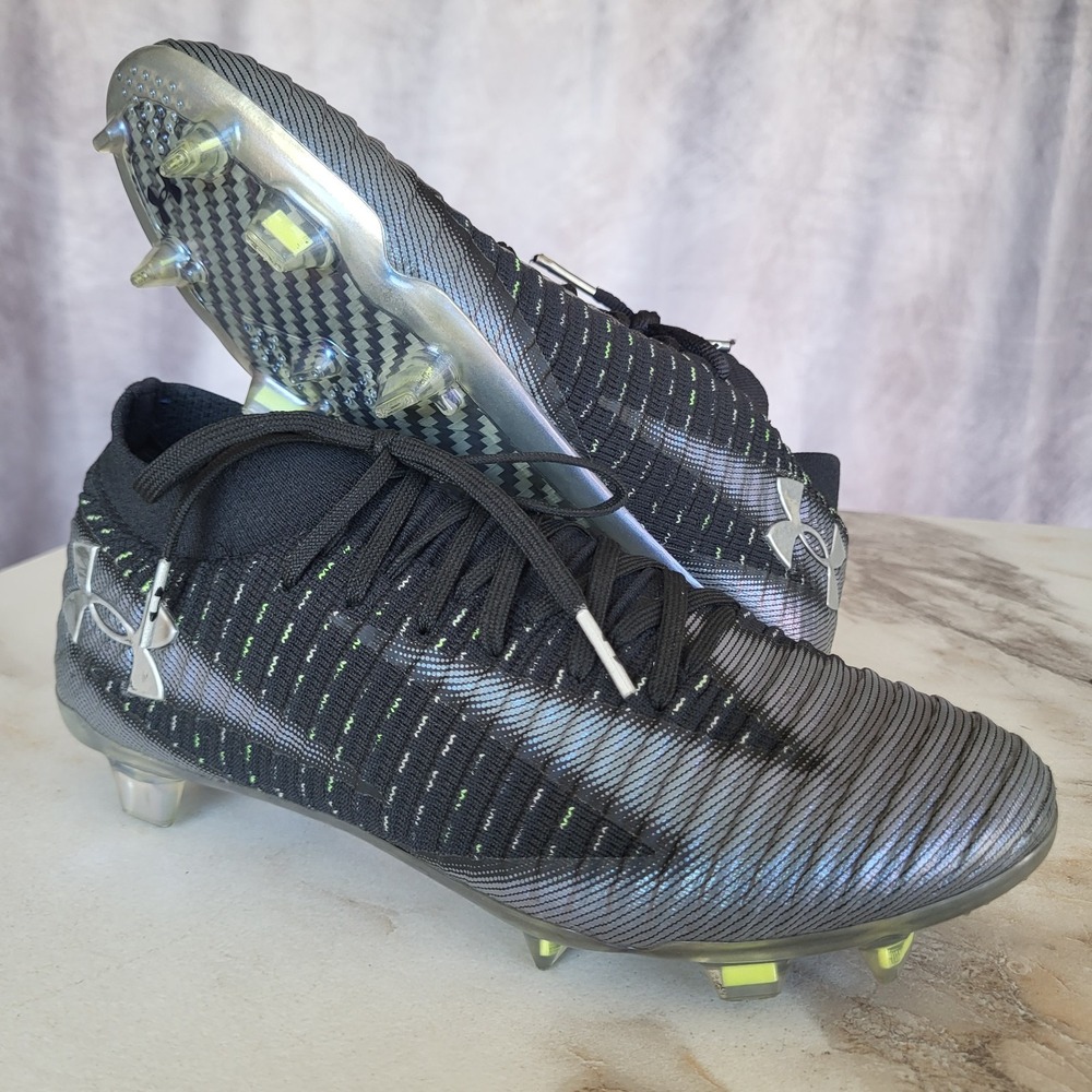 Under Armour Women's 6.5 Shadow Elite 4 Mach FG Soccer Cleats Black
